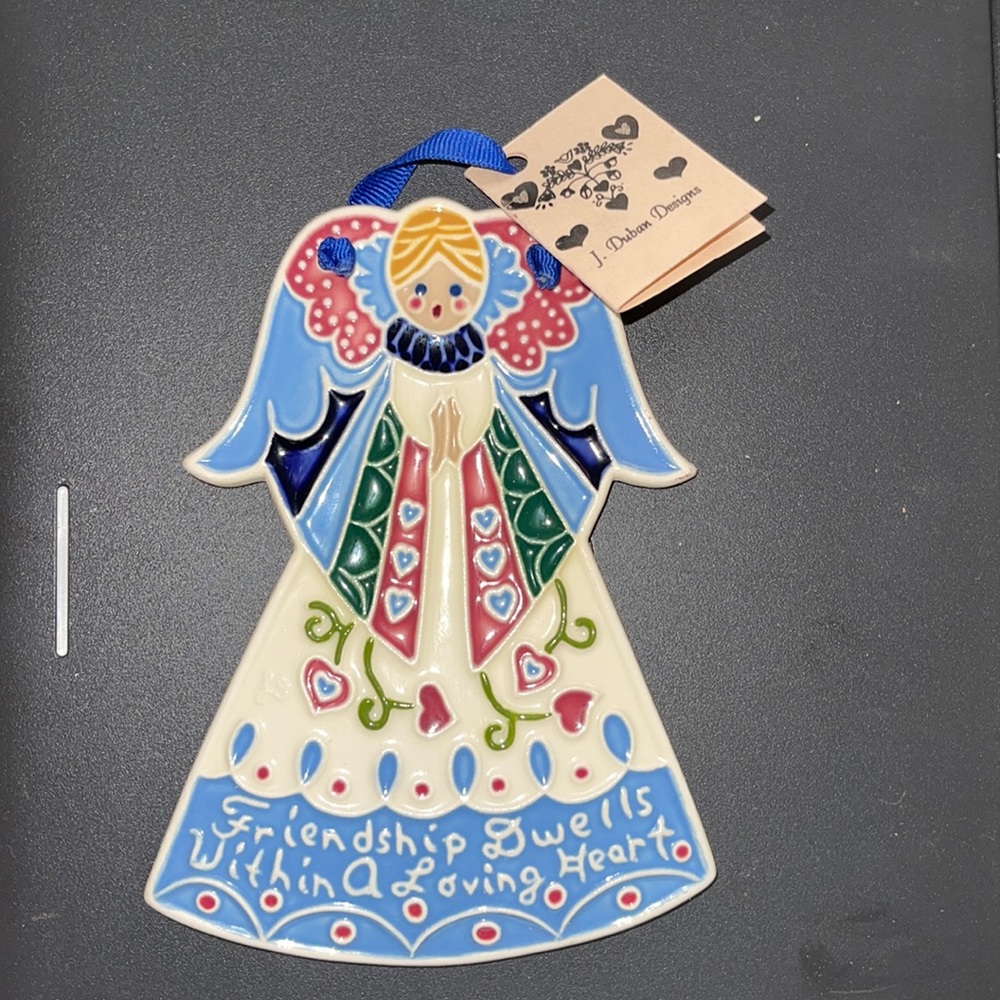 J. Duban Designs angel tile
